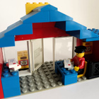 Lego town Postikonttori vuodelta 1982 - pikkukuva 2