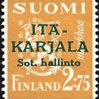 1941 I-K Vihreä lp 2,75 Vajaa A * LaPe I-K 11 II liimakejääm - pikkukuva 1