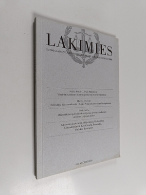 Lakimies 1/2006 : Suomalaisen lakimiesyhdistyksen aikakau...
