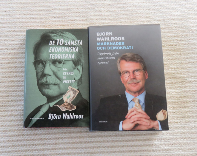 Björn Wahlroos två böcker om ekonomin
