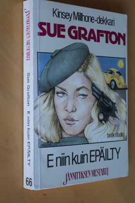 Sue Grafton : E niin kuin epäilty ( 1.p. 1992 )