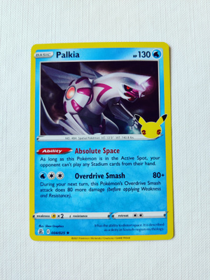 Palkia 004/025 Celebrations 25th Anniversary Holo Rare