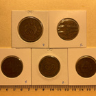 China vanhat bronssikolikot 1902 - 1920 5 kpl - pikkukuva 2