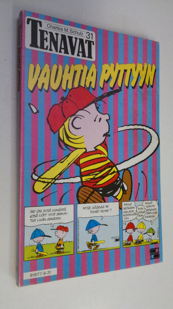 Charles M. Schulz : Vauhtia pyttyyn