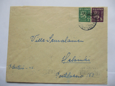 1950 Sääksjärvi rivil + Mäntsälä
