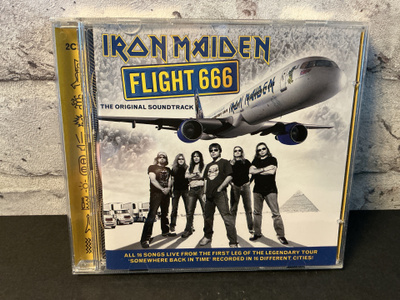 IRON MAIDEN: Flight 666 2-cd levy