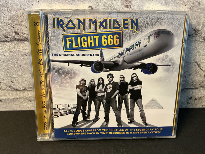 IRON MAIDEN: Flight 666 2-cd levy