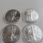 4 kpl American Eagle 2020 1 oz - pikkukuva 2