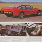 1975 Lotus Eclat 520 521 esite - KUIN UUSI - pikkukuva 3