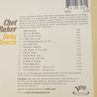 Chet Baker: Baby Breeze (1964. Verve) cd - pikkukuva 2
