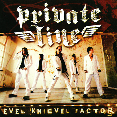 Private Line - Evel Knievel Factor (CD) HYVÄ KUNTO!!