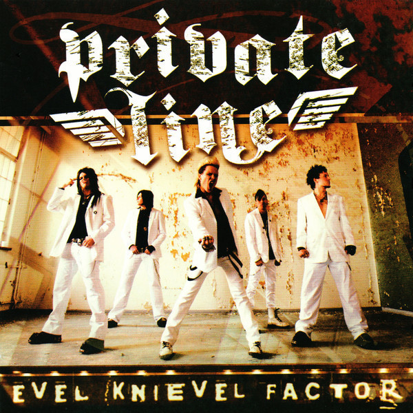Private Line - Evel Knievel Factor (CD) HYVÄ KUNTO!!