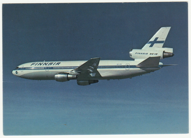 Lentokone Finnair DC-10