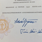 VANHA Luovari Keksuskauppakamari 35 v Palvelus UPEA Sinetti - pikkukuva 2