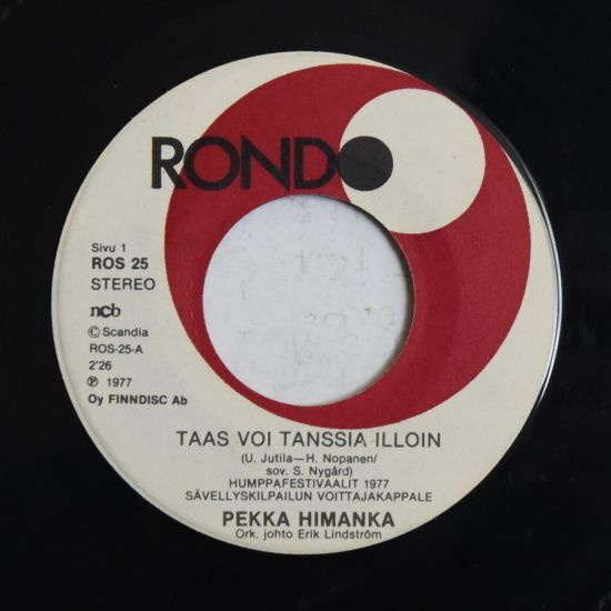 Single: Himanka, Pekka - Taas voi tanssia illoin / Hei – ...