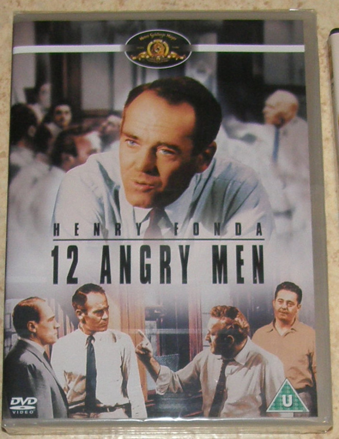 Lumet - 12 angry men - Valamiesten ratkaisu - DVD UUSI