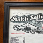 Vanha Häkli, Lallukka ja Kumpp. Oy Viipuri 1938 kehystetty - pikkukuva 2
