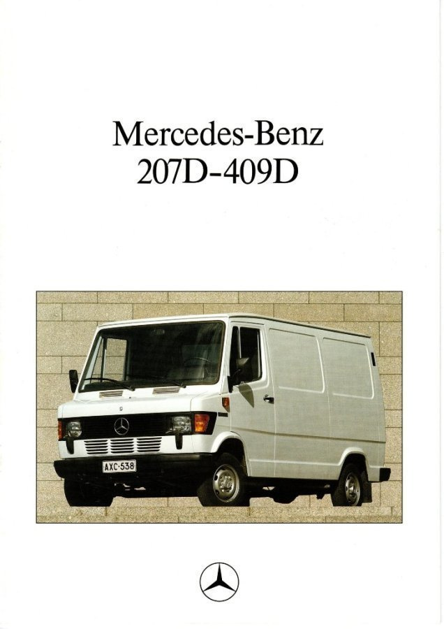 Mercedes-Benz 207-409 -esite, 1988