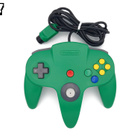 Aito Nintendo 64 -ohjain | Vihreä - pikkukuva 2