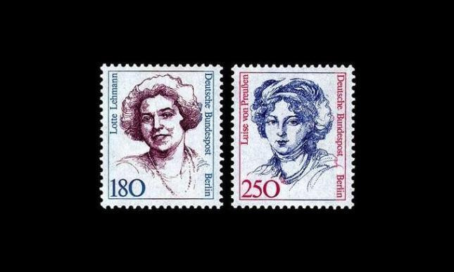Berlin 844-5 ** Käyttösarja merkkinaisia (1989)