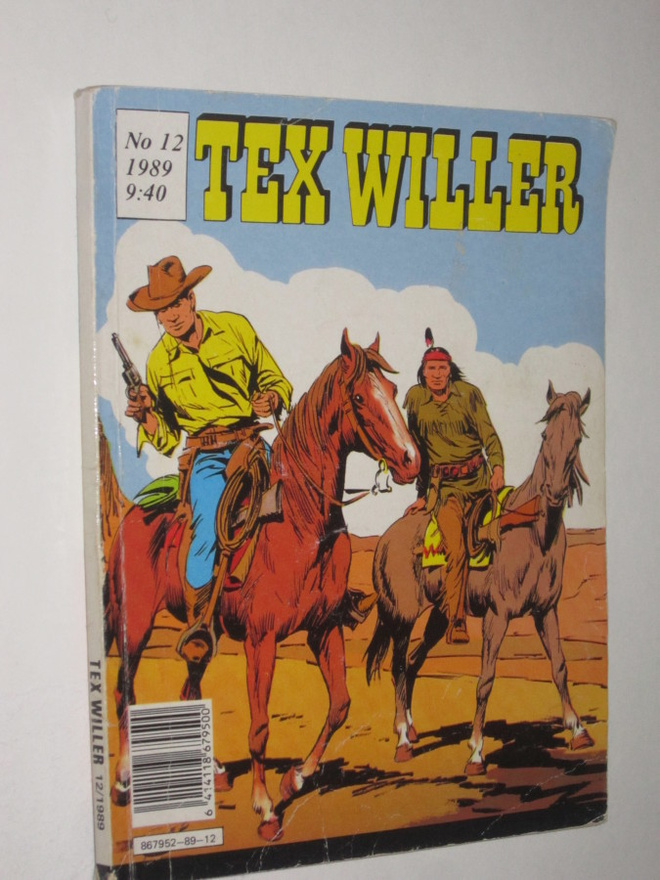 Tex Willer no 12 / 1989 - konnat kierroksessa