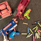 Pehmonuoliaseita 5 kpl + panoksia 32 kpl Nerf - pikkukuva 3