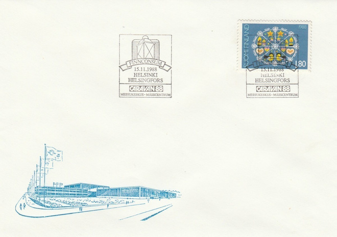 ERIKOISLEIMA , Helsinki 15.11.1988, FINNCONSUM, Caravan 88
