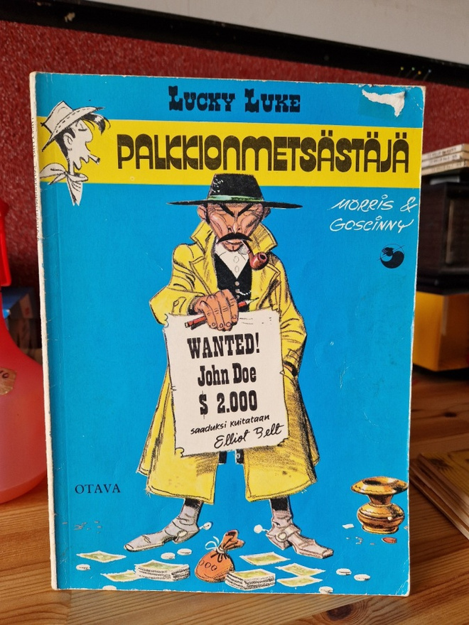 Lucky Luke Palkkiometsästäjä. 1 Painos
