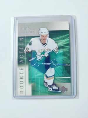 Niko Kapanen 01-02 UD Top Shelf Rookie Action /500