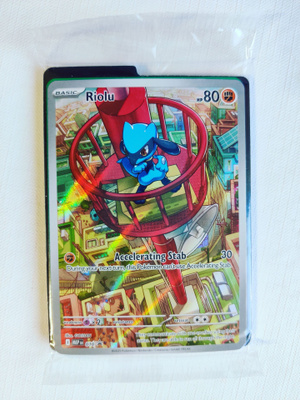 Riolu MEP010 Mega Evolution ETB Black Star Promo Card Sealed