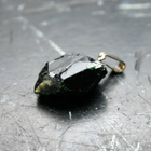 Usambara kromi turmaliini kide riipus 25.6 mm 14 ct Tansania - pikkukuva 1