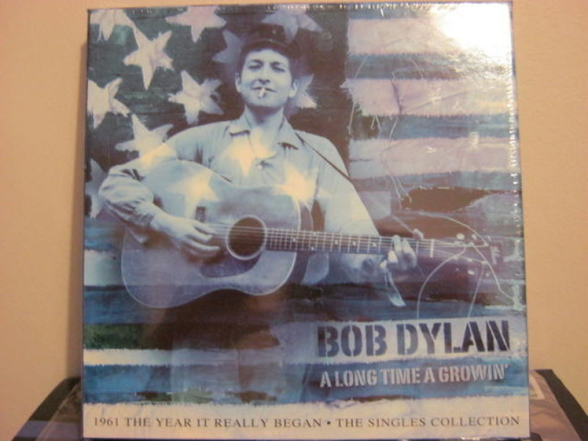 Bob Dylan : A Long Time A Growin' 6 × Vinyl, 7" uusi