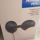 Airam Perla musta Seinävalaisin / Valaisin - yhteensä 2 kpl - pikkukuva 5