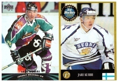 2 x JARI KURRI Jokerit, Team FINLAND
