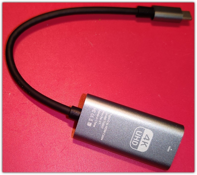 USB-C - HDMI-yhteensopiva adapteri 4K@60Hz #30216