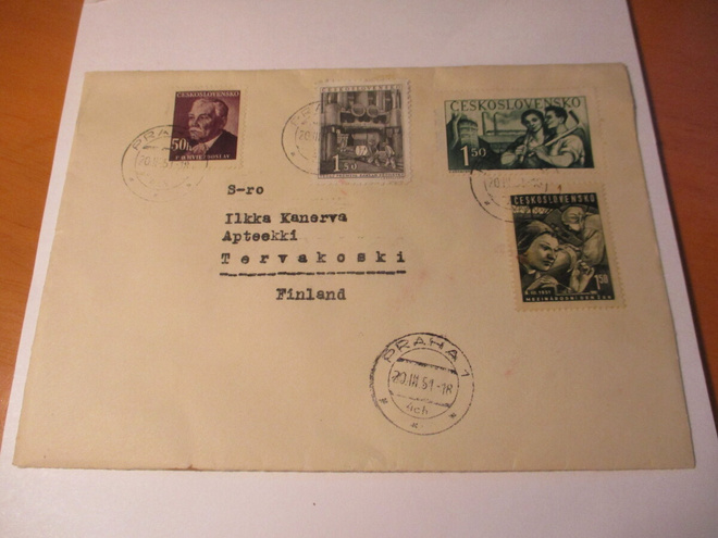 1951 Tsekkoslovakia kuori Tervakoskelle
