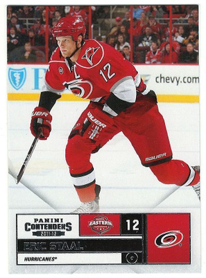 11-12 Panini Playoff Contenders #59 Eric Staal