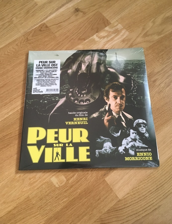 Ennio Morricone – Peur Sur La Ville 2LP (UUSI)