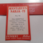 K 6 Jenkki Mestaruus sarja -72 # 79 Olli Mäntylä KPV - pikkukuva 2