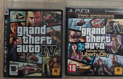 GTA IV ja jatko-osa ps3