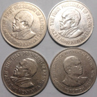Kenya. 1 shilling 1969, 1971, 1973, 1980. - pikkukuva 2