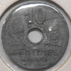 France.10 centimes 1943. - pikkukuva 2