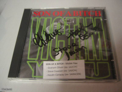SON OF A BITCH - VICTIM YOU CD KOLMELLA NIMMARILLA