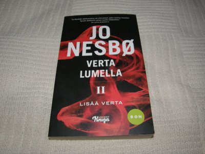 Jo Nesbo Verta lumella II Lisää verta -pok