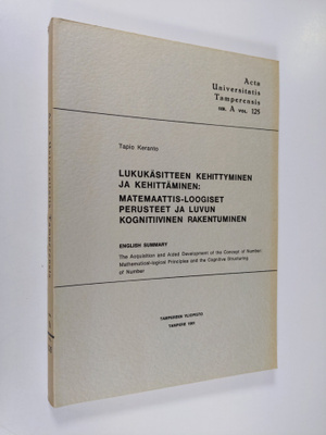 Tapio Keranto : Lukukäsitteen kehittyminen ja kehittämine...