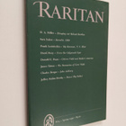 Raritan : Spring 1992 : Volume XL : Number 4 - pikkukuva 1