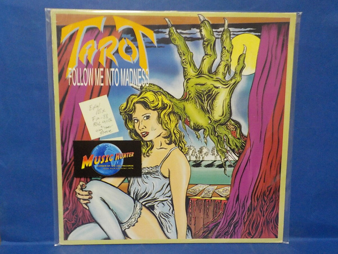 TAROT - FOLLOW ME INTO MADNESS EX+/EX FIN -88 PRESS LP