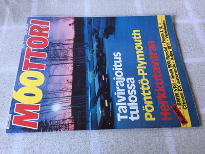MOOTTORI LEHTI 1/1985 HYVÄ