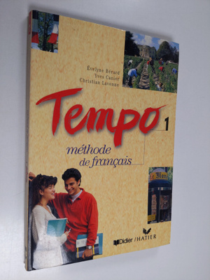 Evelyne Berard : Tempo 1 : methode de francais