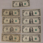 US dollareita 17 kpl, v. 1977 - 1995 - pikkukuva 3